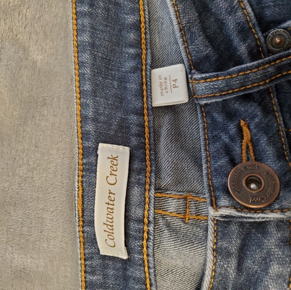 Coldwater Creek Jeans Sz. P4, Skinny - Picture 4 of 4